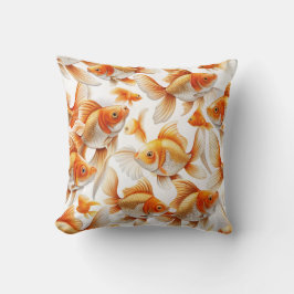 Goldfish Mönster och Fleece Blanket Kudde