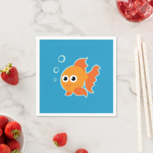 Goldfish Party Pappersservett