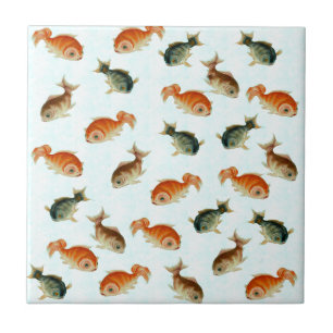 Goldfish-Pod Kakelplatta