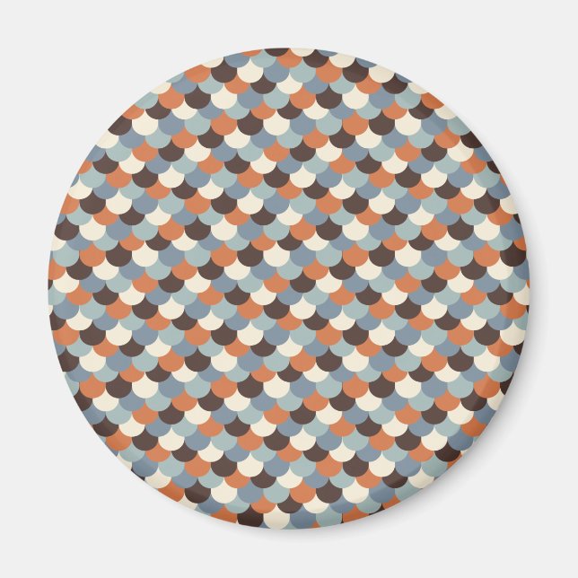 Goldfish Scales Vector Art Magnet (Framsidan)