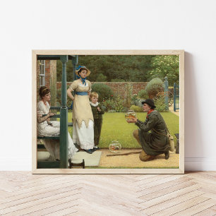 Goldfish Seller George Dunlop Leslie Poster