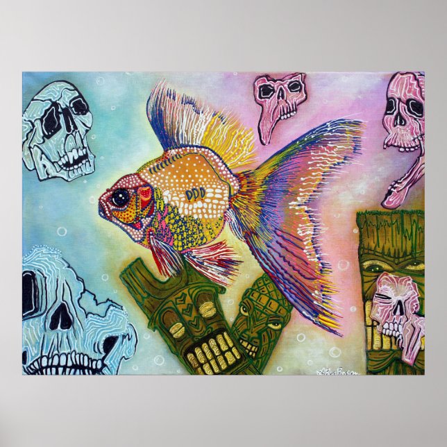 Goldfish Spirits Poster (Framsidan)