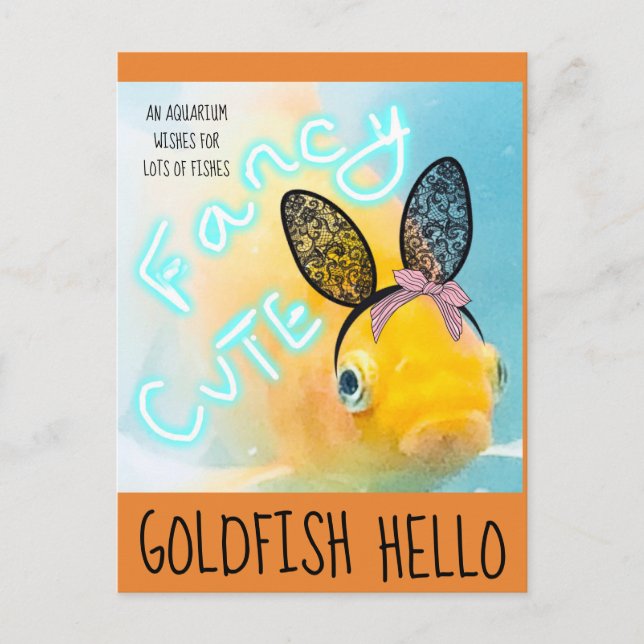 Goldfish-vykort Vykort (Framsida)