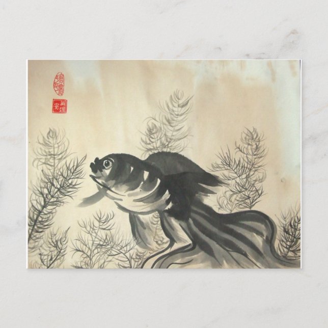 Goldfish-vykort Vykort (Framsida)