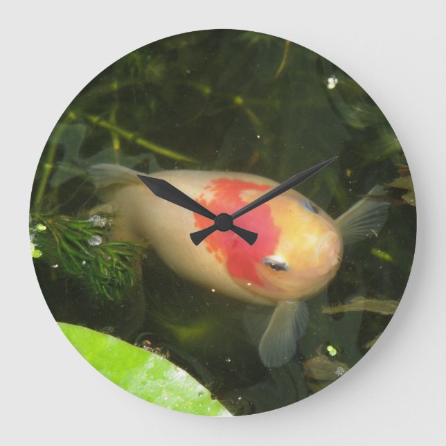 Goldfish Wall Clock Stor Klocka (Framsida)
