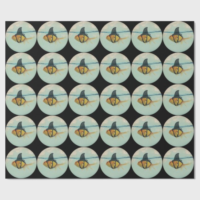 Goldfish with a Shark Fin Presentpapper (Platt)