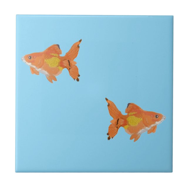 goldfishes kakelplatta (Framsidan)