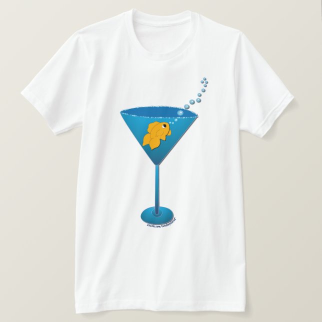 Goldfishtini T-shirt (Design framsida)