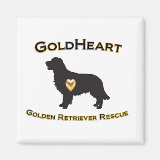GoldHeart GRR Magnet med Guld Heart