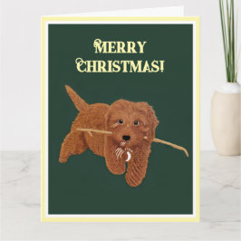 Goldie Doodle Greeting Card Kort
