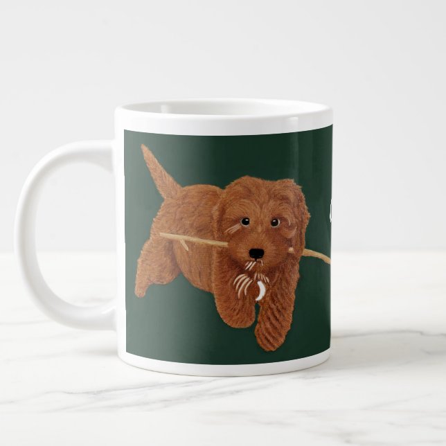 Goldie Doodle Jumbo Mugg (Vänster)