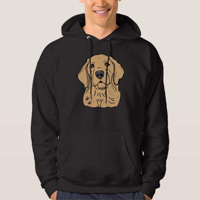 Goldie Golden Retriever 521 Hoodie (Framsida)