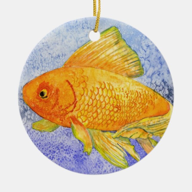 Goldie Julgransprydnad Keramik (Framsidan)