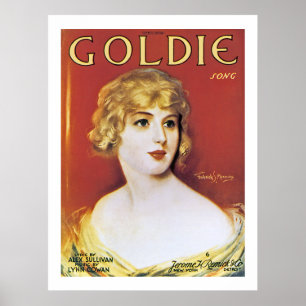 Goldie Sång Poster