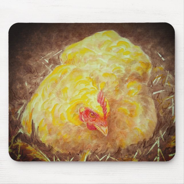 Goldie the Chicken Mousepad Musmatta (Framsidan)