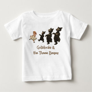GOLDILOCKER OCH TRE BÄRARE - Björn vid uppspelning T Shirt