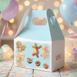 Goldilocks födelsedag  presentaskar