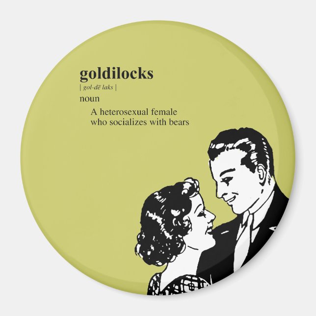GOLDILOCKS MAGNET (Framsidan)