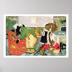 Goldilocks och de tre björnarna poster