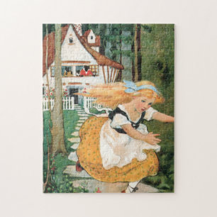 Goldilocks och tre päron pussel