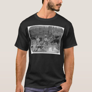 Goldminers Guld Rush Miners ~ Kalifornien 1850 Tee Shirt