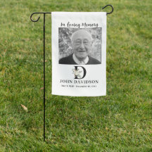 GoldMonogram - Blommigten Grave Site Memorial Phot