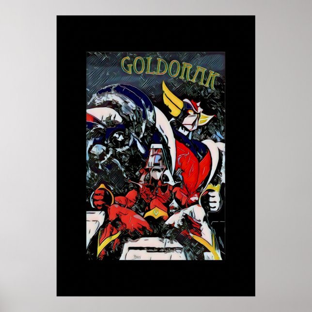 goldorak poster (Framsidan)