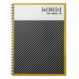 Goldrand note bok anteckningsbok