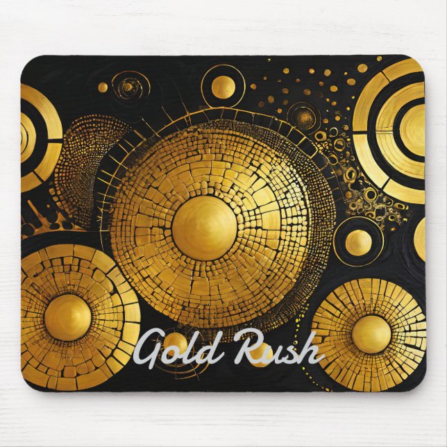 GoldRush 1 Mouse Pad Musmatta (Framsidan)