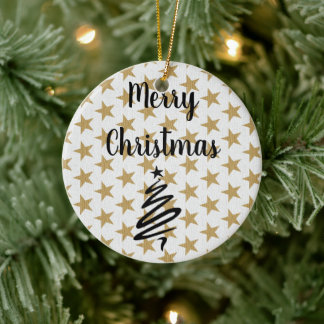 Golds Stars jul Julgransprydnad Keramik