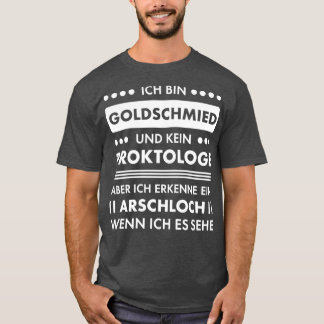 Goldsmith I goldsmith motif for blacksmith metalwo T Shirt