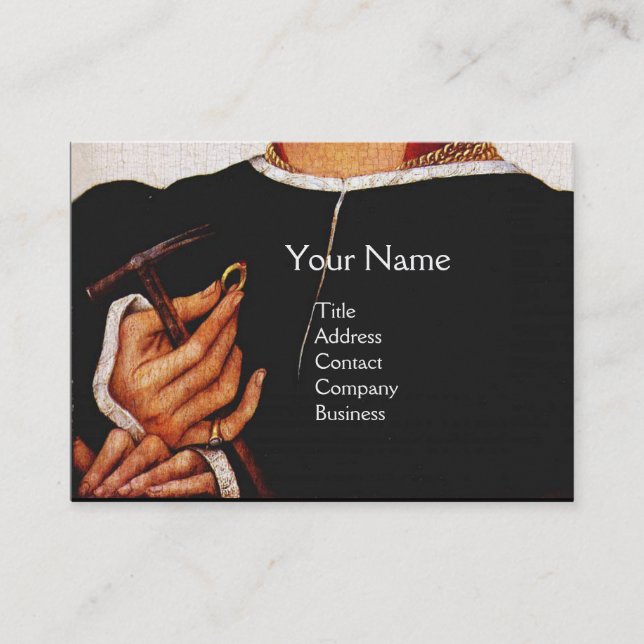 GOLDSMITH,PRECIOUS METALWORKER, JEWELRY Pearl Visitkort (Framsida)