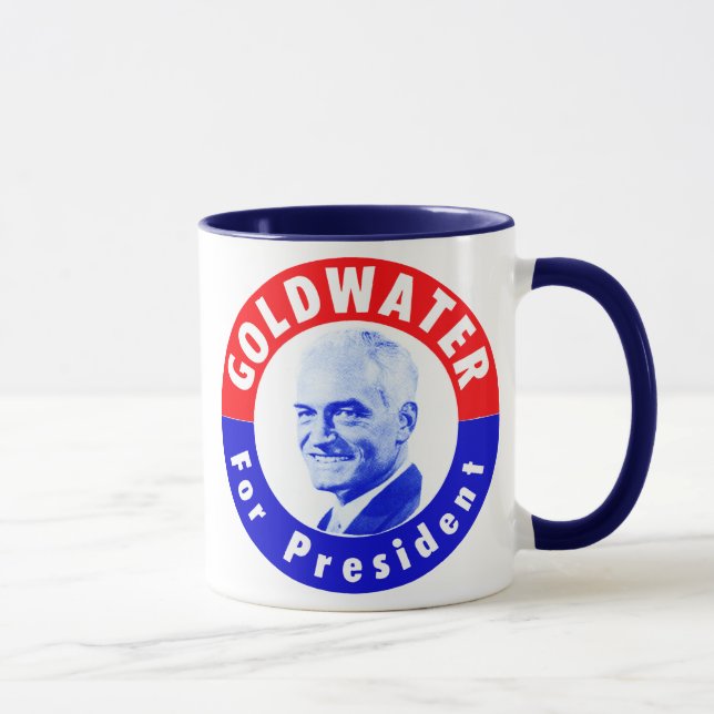 Goldwater 1964 för president mugg (Höger)