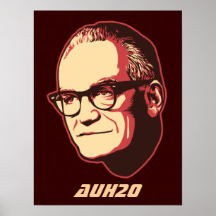 Goldwater AuH2O anpassadeaffisch Poster