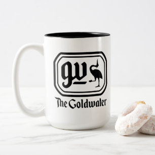 Goldwater högvärdig 15oz Två-Tonar muggen Två-Tonad Mugg