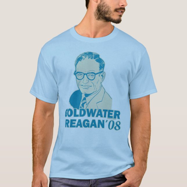 Goldwater Reagan 08 T-tröja Tröja (Framsida)