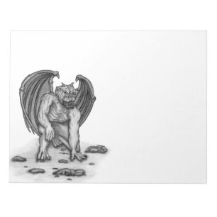 Golem Gargoyle Anteckningsblock