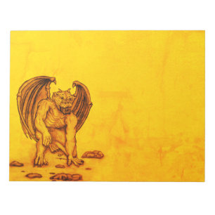 Golem Gargoyle Anteckningsblock
