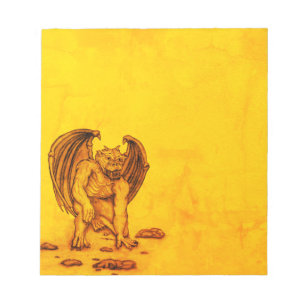 Golem Gargoyle Anteckningsblock