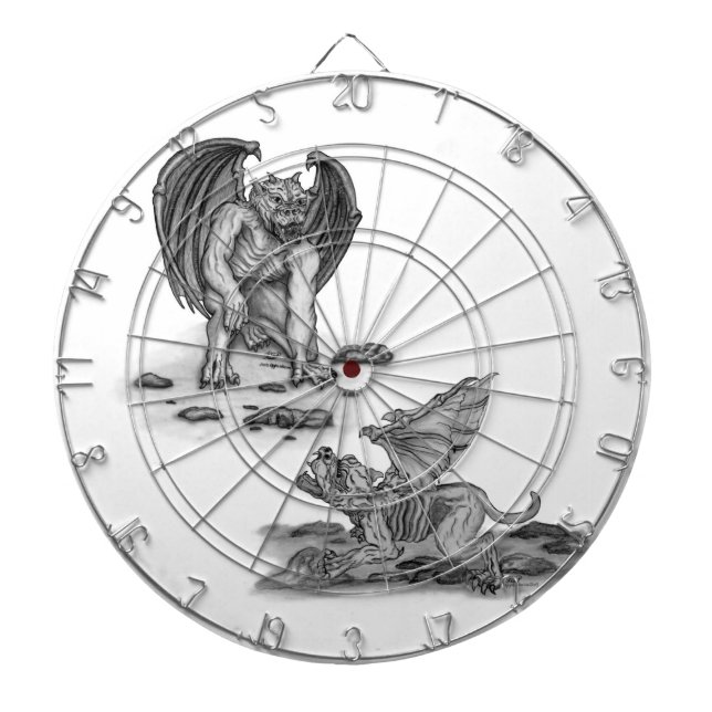 Golem Gargoyle Darttavla (Framsidan)