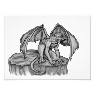 Golem Gargoyle Fototryck