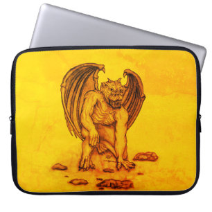 Golem Gargoyle Laptop Fodral