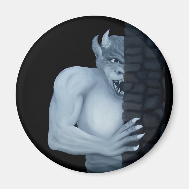 Golem - Gargoyle Magnet (Framsidan)