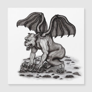 Golem Gargoyle-magnetkort