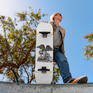 Golem Gargoyle Mini Skateboard Bräda 18,5 Cm