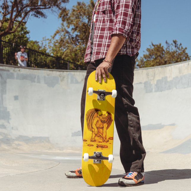 Golem Gargoyle Mini Skateboard Bräda 18,5 Cm (Utomhus 2)