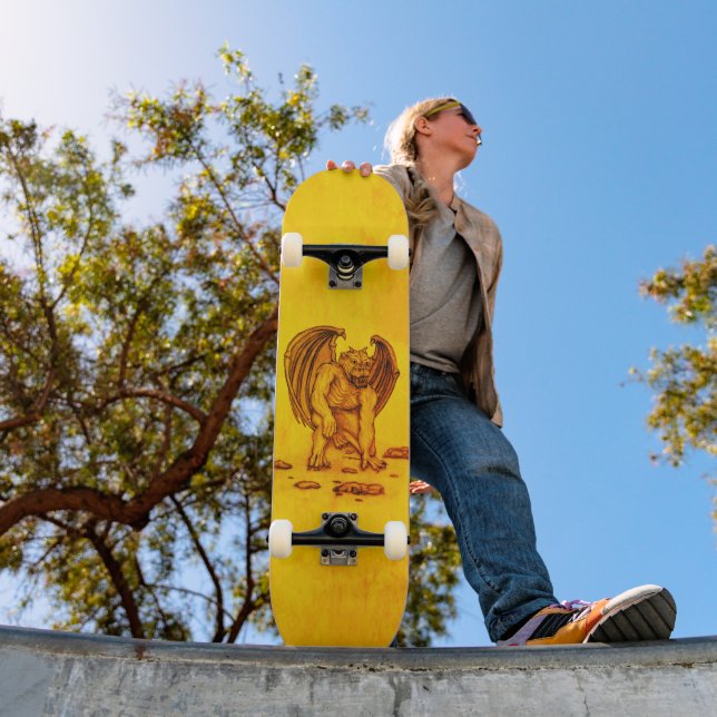 Golem Gargoyle Mini Skateboard Bräda 18,5 Cm (Utomhus 1)