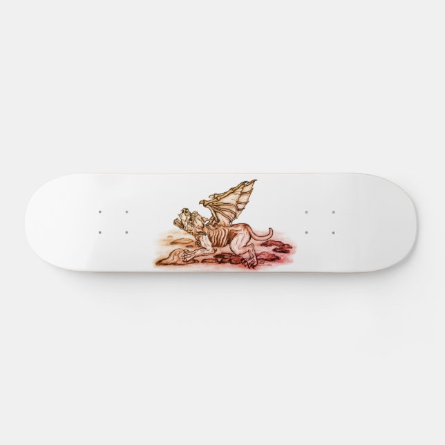 Golem Gargoyle Mini Skateboard Bräda 18,5 Cm (Horz)