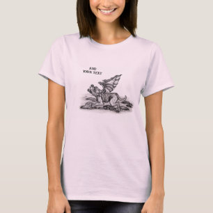 Golem Gargoyle T Shirt