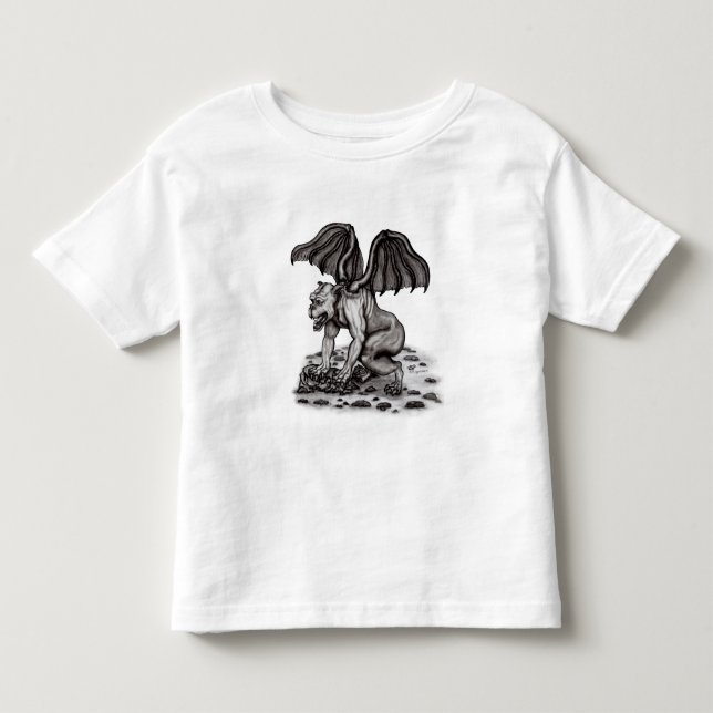 Golem Gargoyle T Shirt (Framsida)